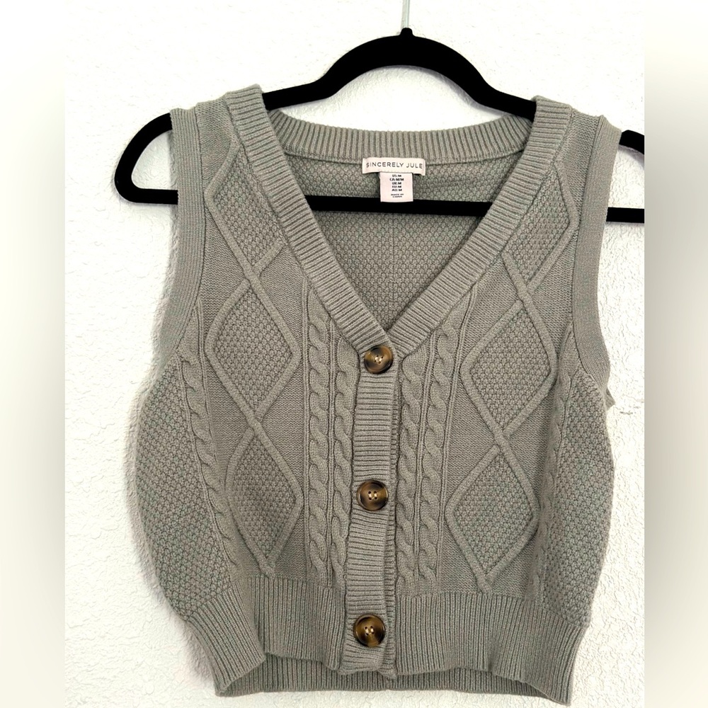 Sincerely Jules Sweater Vest